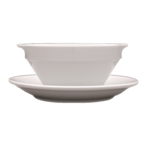 Блюдце «Кашуб-хел»;фарфор;D=160,H=25мм;белый Поль