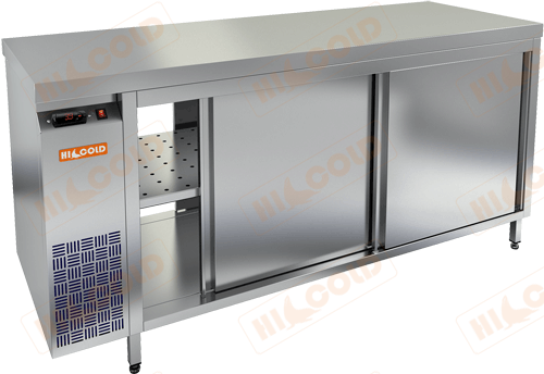 Стол тепловой сквозной двери купе HICOLD TS T 18 GN O