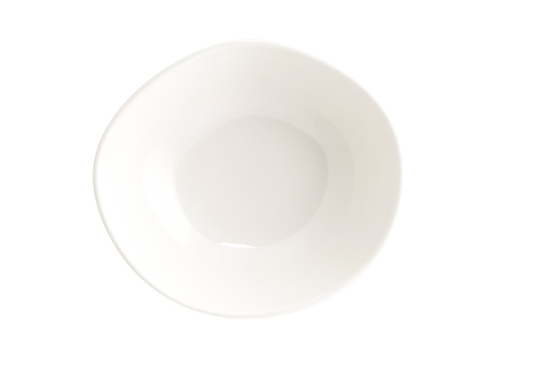 Салатник d=180 мм. 470 мл. h=55 мм. Белый, форма Ваго 2 Чойс Bonna