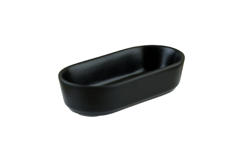 Салатник 155*80 мм. 265 мл. h=42 мм. Черный, форма НотНит Bonna /1/12/1728/