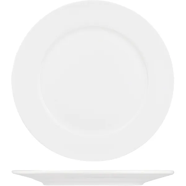 Тарелка мелкая «Кунстверк» фарфор D=300,H=25мм белый