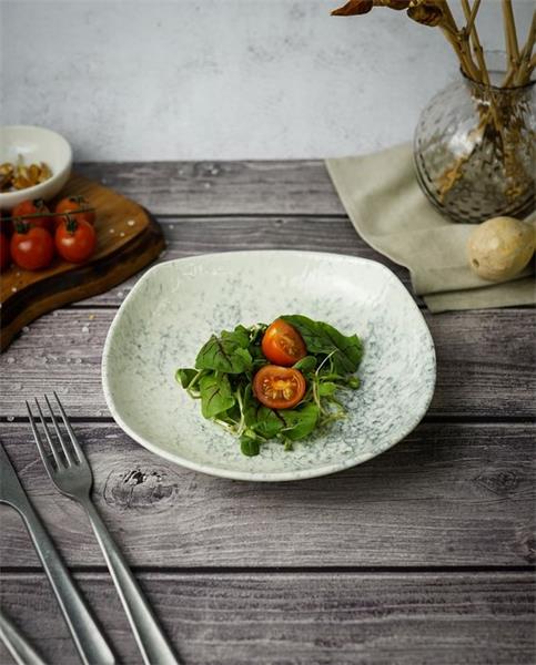 Салатник квадратный(глубокий) 22CM SMOKY