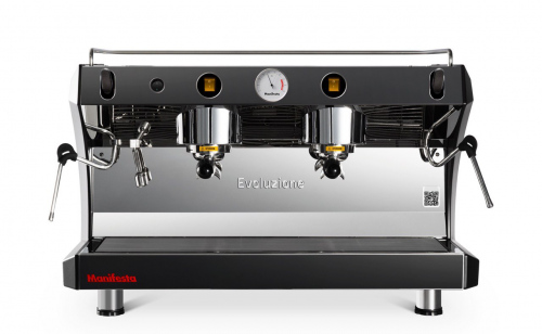 Кофемашина Manifesta Evoluzione high groups 220V black, полуавтоматическая,2 высокие группы MEGR2