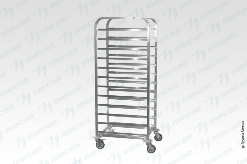 Тележка-шпилька ТШПп - 460*620*1500 "Profi Ral", 12 уровней противней 400*600