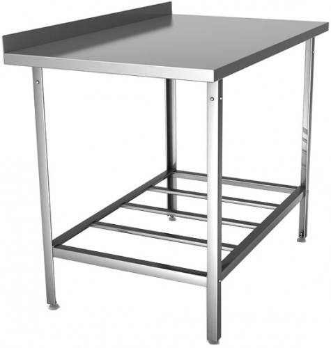 Стол производственный пристенный HESSEN СП 15/8 нерж.