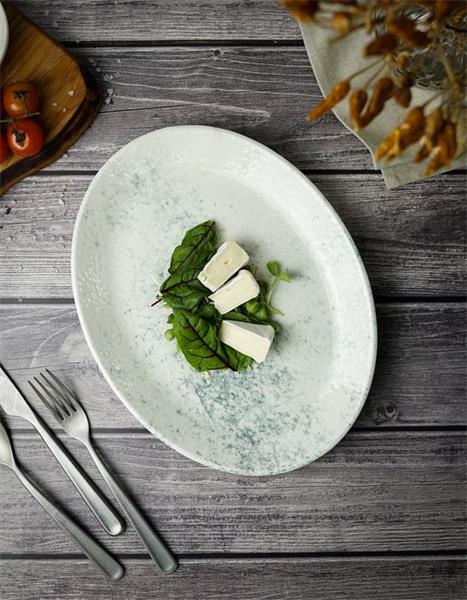 Тарелка овальная 31CM SMOKY