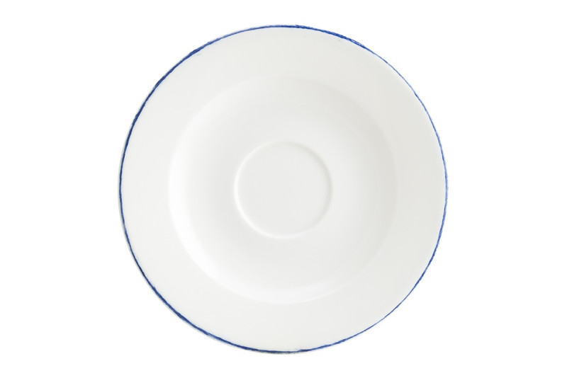 Блюдце d=120 мм. Ретро синий край (чашка 70299) Bonna /1/6/3648/