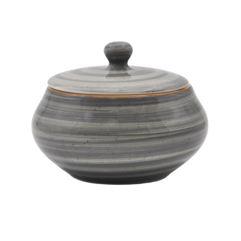 Горшок для подачи 550 мл. с крышкой Спейс, форма Гурмэ Bonna /1/6/276/