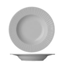 Тарелка глубокая «Нестор» фарфор 250мл D=225,H=30мм белый