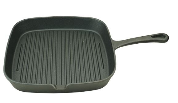 Сковорода чугунная,для гриля d=24*24 cм, P.L.-ProffCuisine