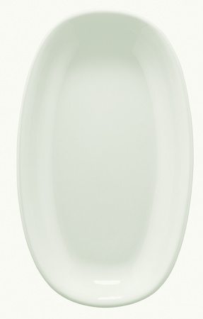 Блюдо овальное 290*170 мм. Белый, форма Гурмэ Bonna /1/6/