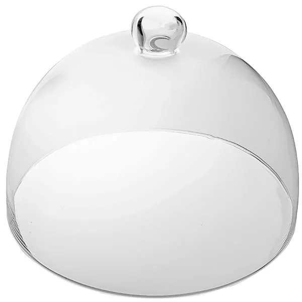 Крышка д/тортовницы «Сан Марко»; стекло; D=27.5,H=20.5см