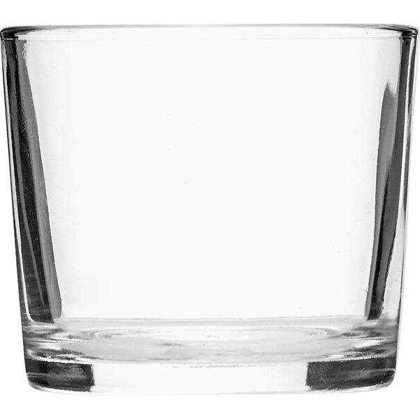 Подсвечник; стекло; 100мл; D=62, H=55мм; прозр.