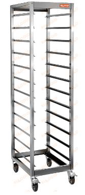 Тележка-шпилька для противней HICOLD НТШ2Т-1/12 на трубе