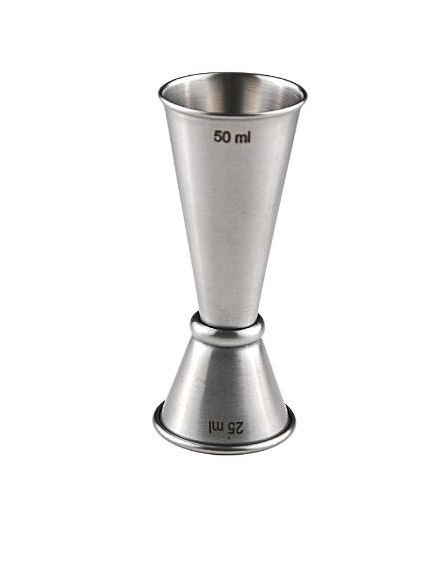 Джиггер 25/50 мл. d=45/43 мм. h=102 мм. нерж. MGSteel