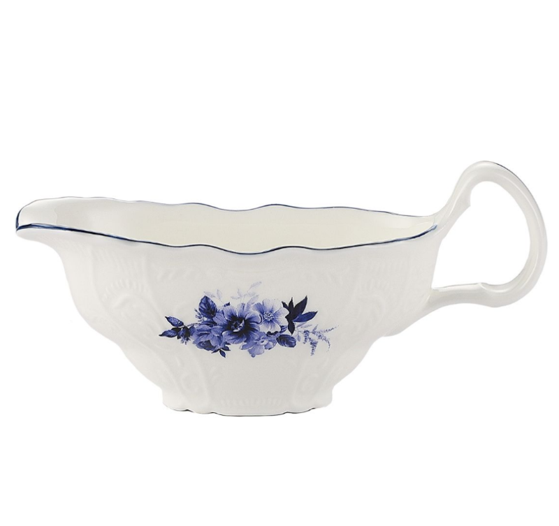 Соусник с ручкой 150мл,коллекция "Blue Flower" P.L. Proff Cuisine
