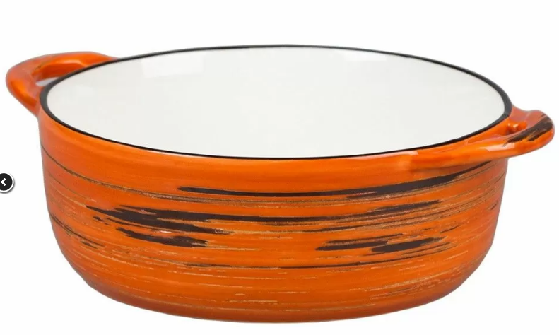 Чашка для супа Texture Orange Circular 14,5 см, h 5,5 см, 580 мл, P.L. Proff Cuisine