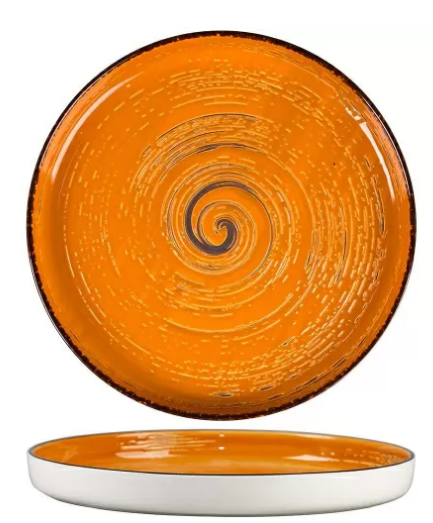 Тарелка с бортом Texture Yellow Circular 28 см, h 3,1 см, P.L. Proff Cuisine