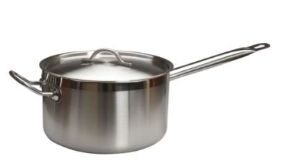 Сотейник 4,0 л. нерж. d=20 см. h=12,5 см. с крышк. тройное дно (индукция) MGSteel (С23S178KL) /1/4/