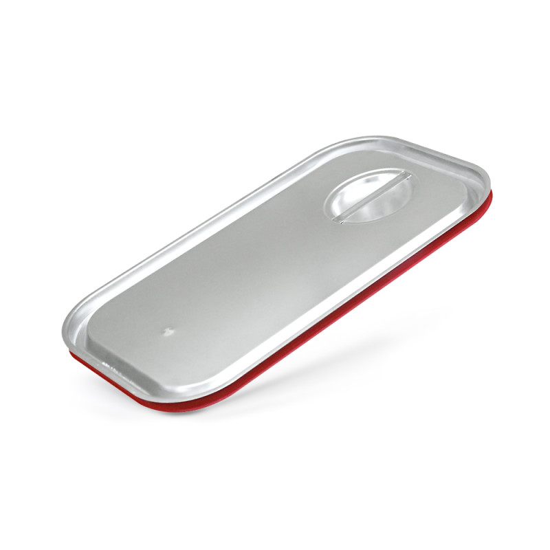 Крышка Luxstahl из нержавеющей стали с уплотнителем для GN 1/1 [811-LRP]