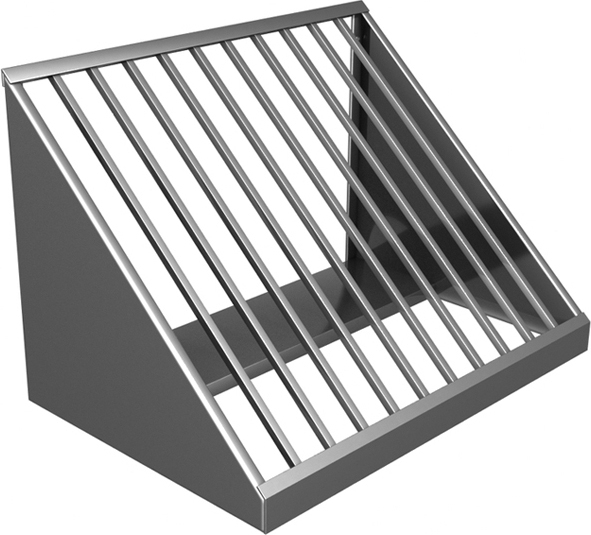 Полка настенная для досок HESSEN ПД 600/11 (11 секций)