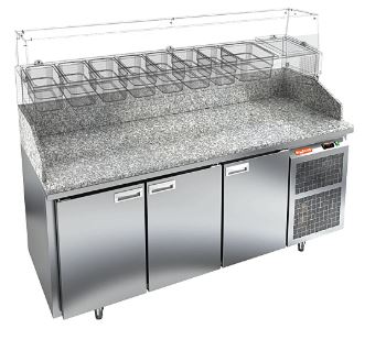 Стол для пиццы HICOLD PZ3-111/GN (без витрины)