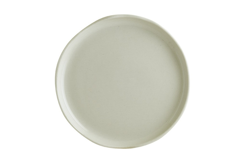 Тарелка d=190 мм. Оливковый, форма Крас волнистый край Bonna /1/6/1560/