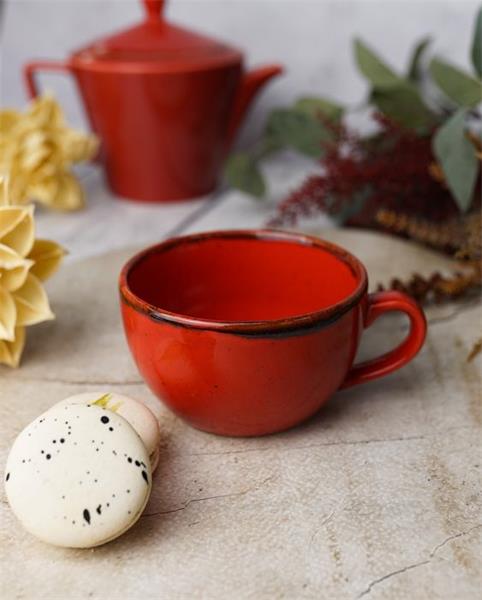 Чашка чайная 250 мл красный Seasons