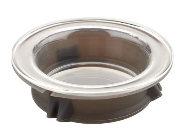 Крышка д/чайника; термост.стекло, силикон; D=82, H=25мм; прозр.