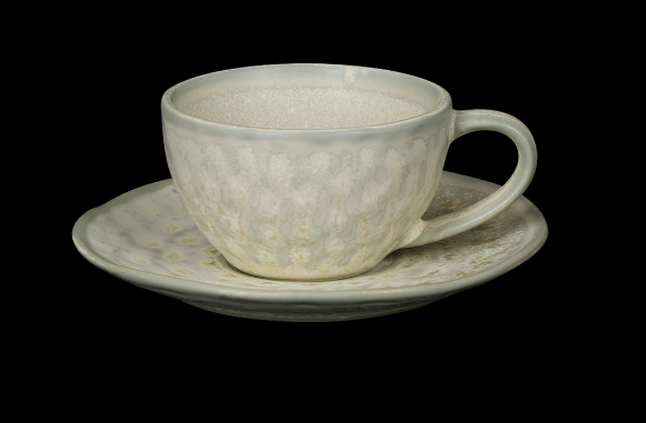 Кофейная пара 110мл, песочный "Corone Sabbia"