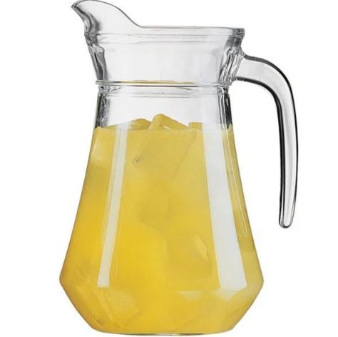 Кувшин с крышкой "Bistro" 1л ,стекло, P.L. - BarWare