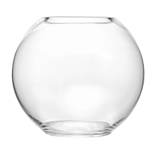 Ваза-шар стекло 3л D=180/85,H=170мм прозр. 5578-21900
