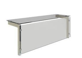 Полка стеклянная настольная ПВ 1025