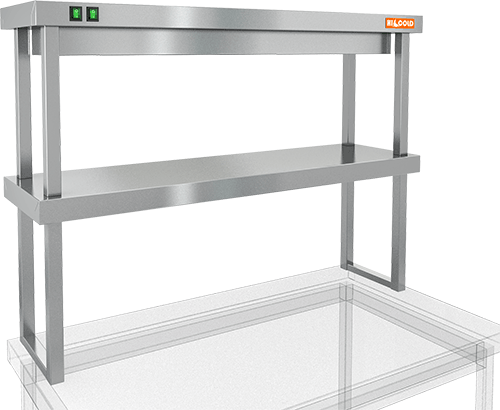 Полка тепловая комбинированная HICOLD TP2K1-12/3