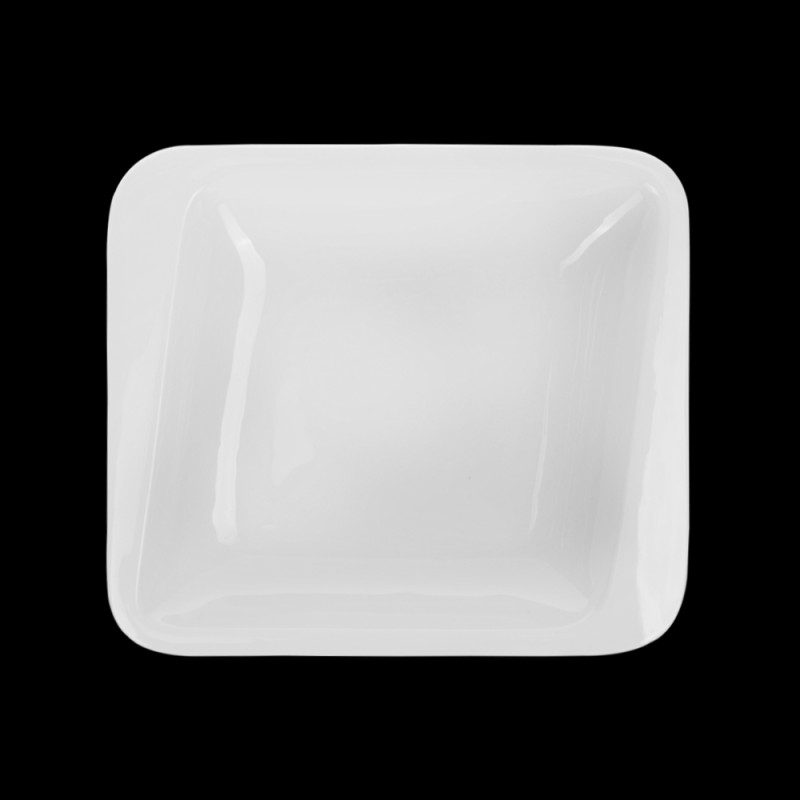 Тарелка глубокая квадратная 7'' 175мм[JX82-A002-02