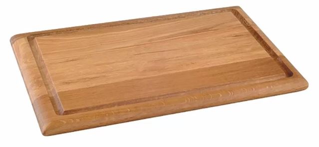 Доска для подачи, обработанная минеральным маслом 40*30*2 см, дуб, P.L. Proff Cuisine