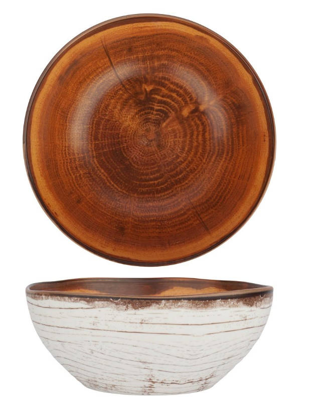 Салатник d=20 см, 1.475л, h=8 см, WOOD-FUSION