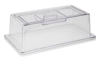 Крышка GN 1/3 32,5*17,6 см. h=10,5 см. поликарбонат, прозрачная APS /1/