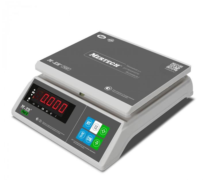 Порционные весы M-ER 326 AFU-32.1 "Post II" LED (шаг 1 гр.)