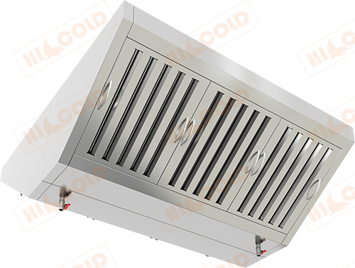 Зонт вытяжной островной HICOLD ЗКВОО-1212 коробчатый