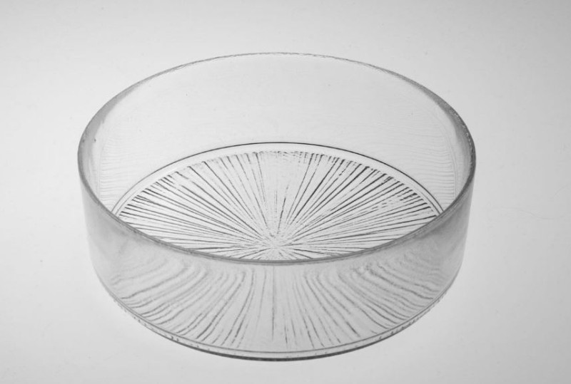 Салатник d 15 см h 5 см, стекло, прозрачный, Angle