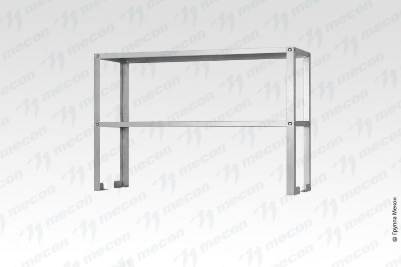 Полка-надстройка настольная ПННн - 1400*300*800 "Norma Inox", нерж., 2 уровня