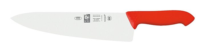 Нож поварской "Шеф" 20см, красный HORECA PRIME [35301]
