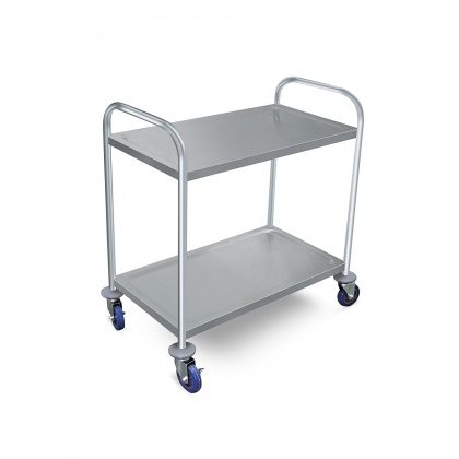 Тележка сервировочная LUXSTAHL 2-х ярусная [TR-2L] 950х500х950