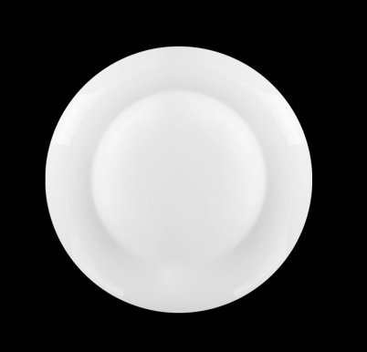 Тарелка мелкая с полями 8,5'' 215мм[JXA389-02]