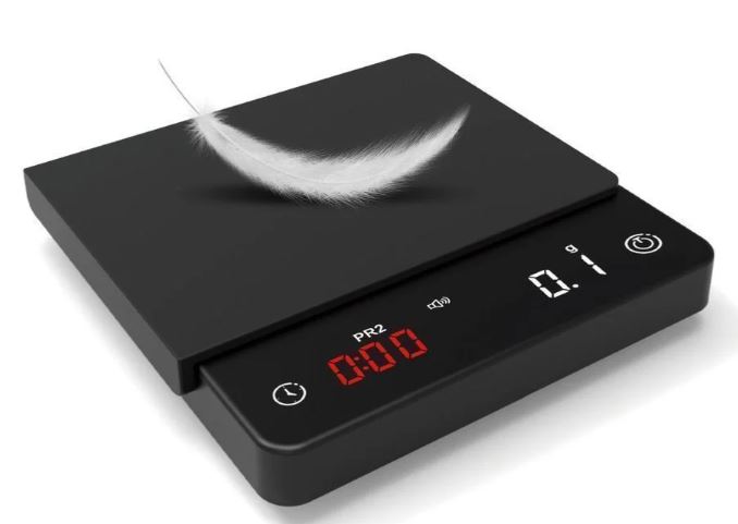 Весы кофейные,2кг/0,1г,USB зарядка, P.L. Proff Coffee