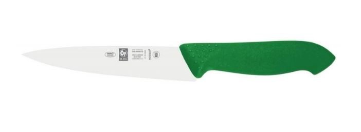 Нож кухонный 150/270 мм. зеленый антибактер. ручка HoReCa Icel /1/6/