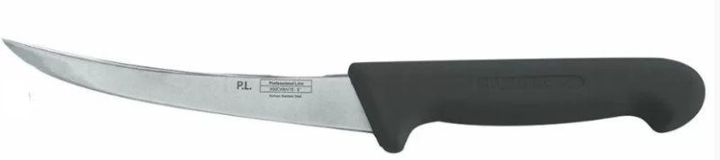 Нож PRO-Line обвалочный 15 см, черная пластиковая ручка, P.L. Proff Cuisine