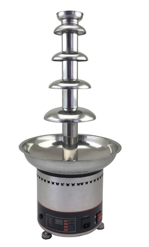 Шоколадный фонтан с 5 уровнями с электронной панелью DHC5FDC