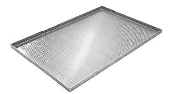 Противень для выпекания ПДВ - 600*400*20, нерж. сталь, перфорированный, 4 борта